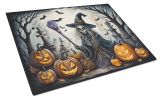NEW Witch Spooky Halloween Glass Cutting Board Decorative Tempered Glass Kitchen Cutting and Serving Board Large Size Chopping Board